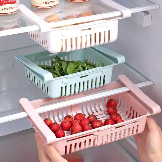 Multi Functional Refrigerator Storage Basket