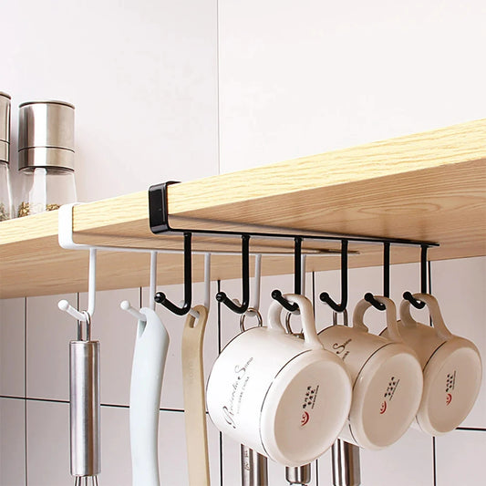 Multifunction 6 Hook Holder